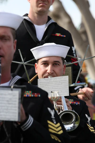 San Diego Seconda Guerra Mondiale Cerimonia di Bacio Statua — Foto Stock