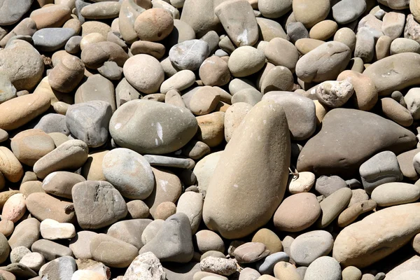Folyó sziklák, kavicsok — Stock Fotó
