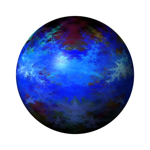 Abstract Blue Globe — Stock Photo, Image