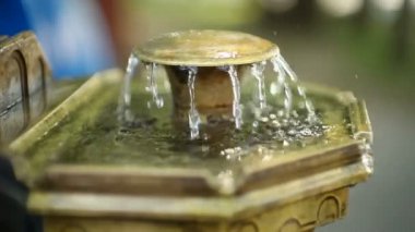 Şehir içme suyu için çeşme