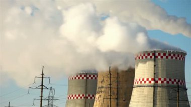 Termik santral, hızlandırılmış, duman