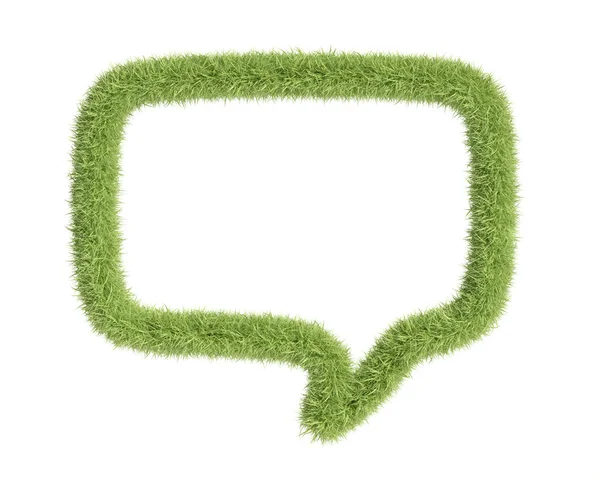 Rectangle speech bubble frame — Stock Photo, Image