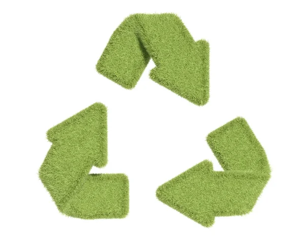Recycling-Symbol lizenzfreie Stockfotos