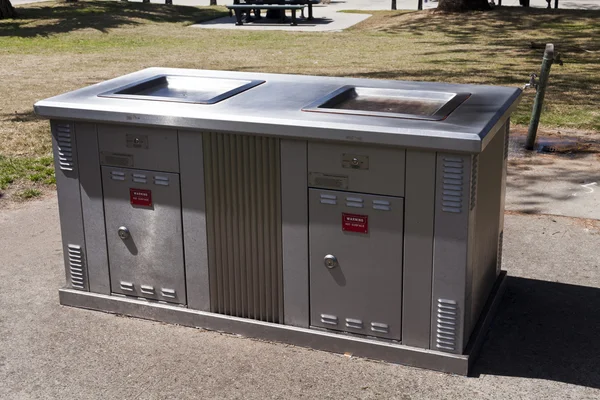 Elektrische barbecue — Stockfoto