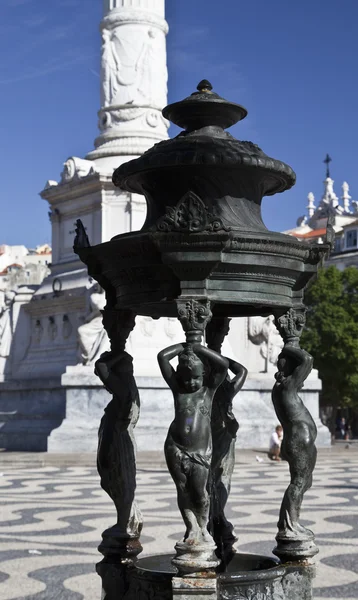 Fontana dei piccoli angeli — Foto Stock