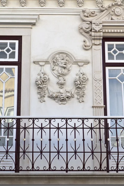 Edificio art nouveau adornado — Foto de Stock