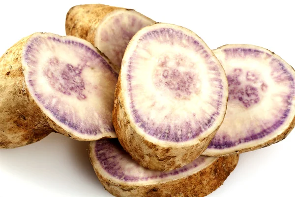 Purple Fleshed Sweet Potato — Stock Photo, Image