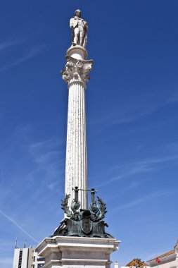 bocage heykelinin setubal, Portekiz