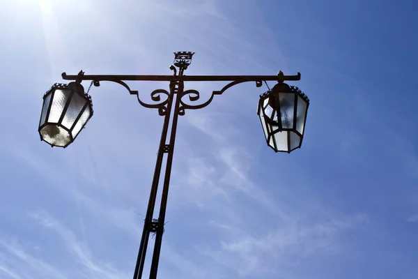 Farola en Setubal, Portugal — Foto de Stock