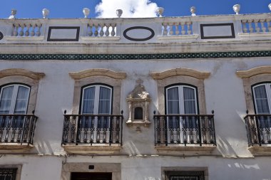 Iron balconies in Borba, Portugal