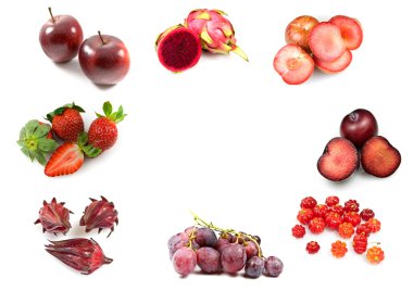 Red Fruits clipart