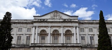 Ayrıntılar ajuda Ulusal Sarayı Lizbon, Portekiz