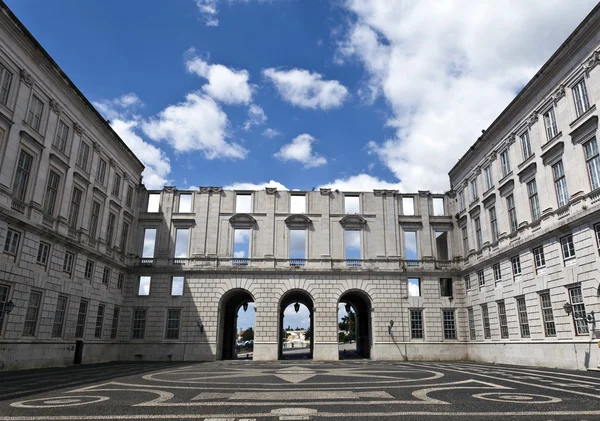 Detalhes do Palácio Nacional da Ajuda em Lisboa, Portugal — Fotografia de Stock