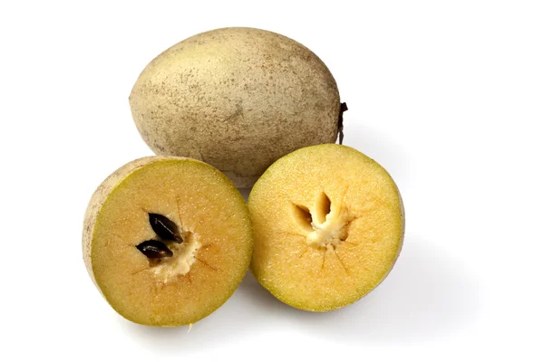 Sapodilla or Sapoche (Manilkara zapota) — Stock Photo, Image