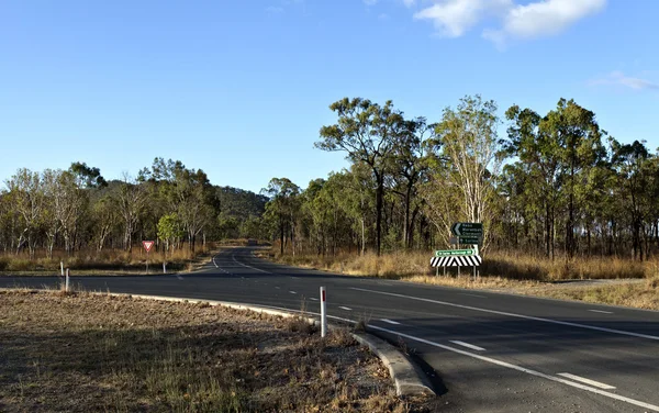 Qld Landstraße — Stockfoto