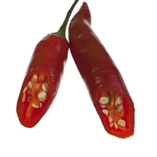 Chiles rojos frescos — Foto de Stock