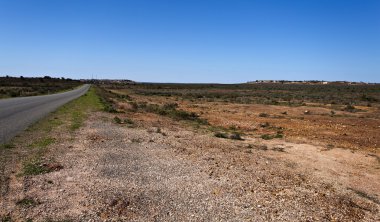 Beyaz kayalıklar opal şehir