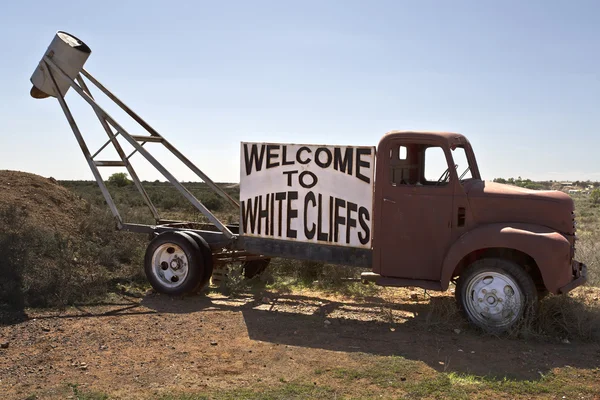 White Cliffs Opal Cidade — Fotografia de Stock