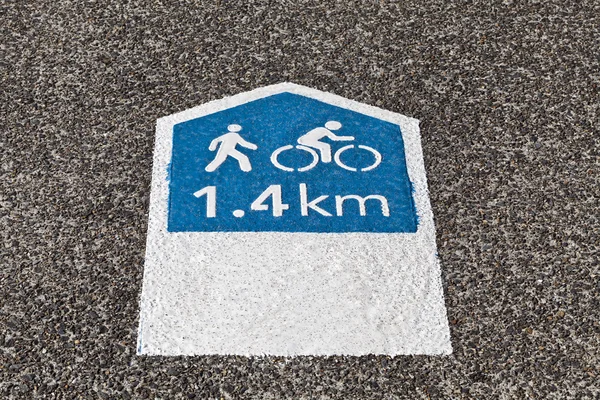 Footpath Sign — Stock Photo, Image