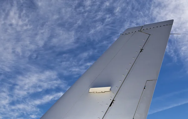 航空機の水平尾翼 — ストック写真