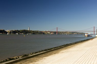 Lizbon'daki tagus Nehri