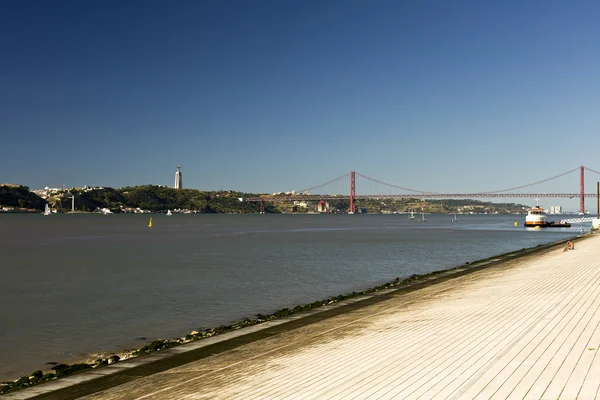 River Tagus in Lisbon — Stock Photo, Image