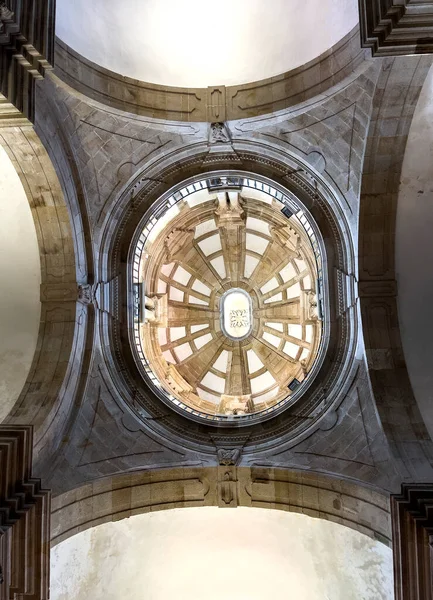 Internal View Dome Monastery Saint Michael Refojos Sao Miguel Refojos — Stock Photo, Image