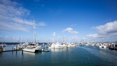 The Great Sandy Straits Marina is located at Urangan harbour in Hervey Bay, Queensland, Australia 