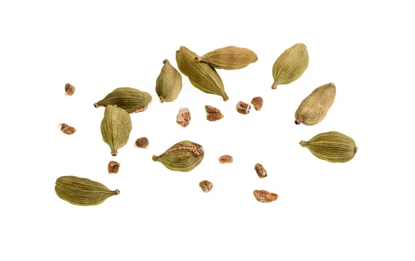 Cardamom Spice Made Seeds Plants Genera Elettaria Family Zingiberaceae Native — ストック写真