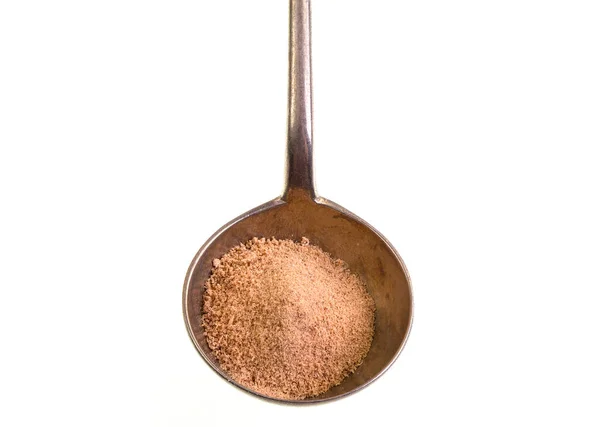 Nutmeg Spice Made Grinding Seed Kernels Fragrant Nutmeg Tree Myristica — Stockfoto