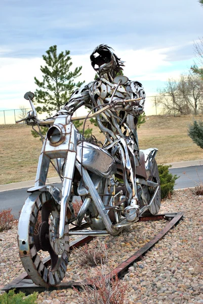 Freedom biker. — Stock Photo, Image