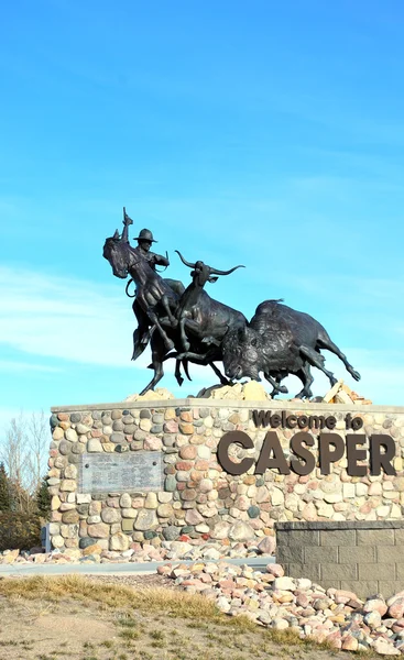 Welcome to Casper. — Stock Photo, Image