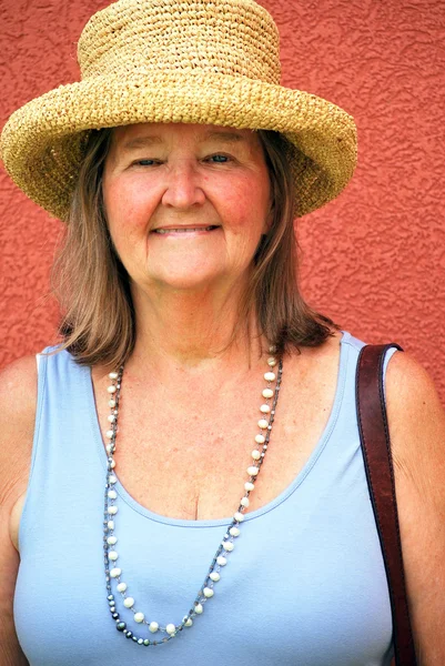 Maturo bellezza femminile . — Foto Stock