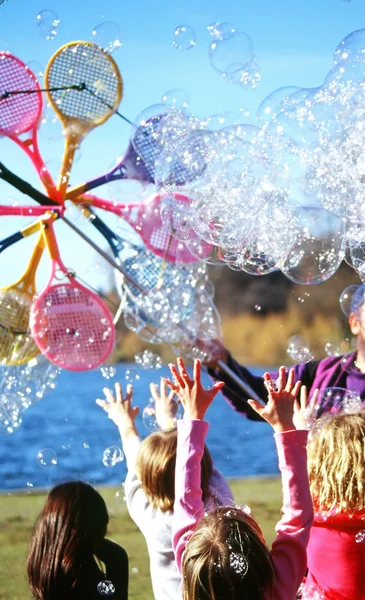 Fiesta de burbujas . — Foto de Stock