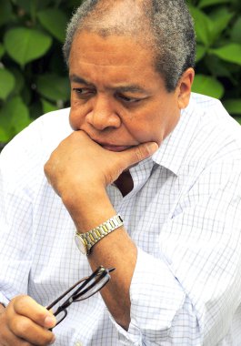 Afro-Amerikan erkek ceo.