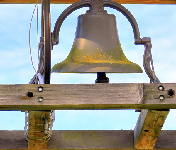 Vintage school bell. — Stock Photo, Image