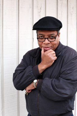 Afro-Amerikan erkek.