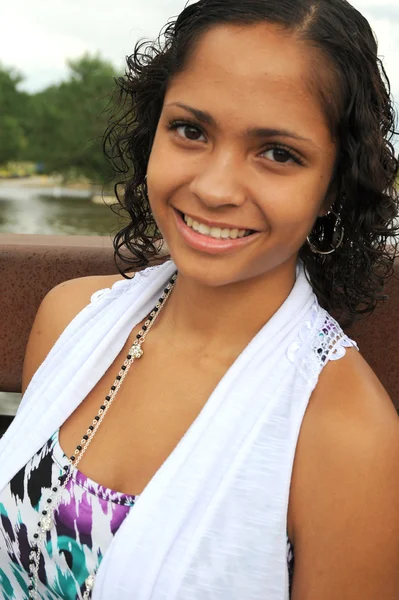 Mujer afroamericana . — Foto de Stock