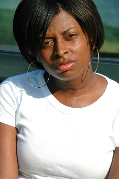 Mujer afroamericana . —  Fotos de Stock