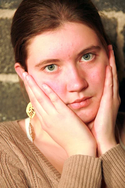 Adolescente fuggitivo . — Foto Stock