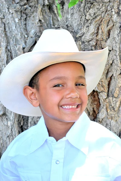 Ung cowboy. — Stockfoto