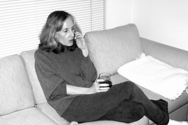 Olgun kadın güzelliğinin.