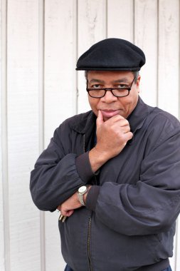 Afro-Amerikan erkek,.