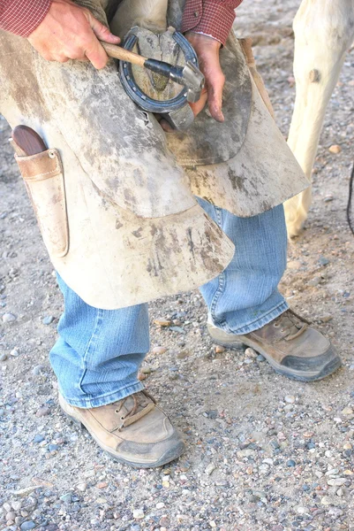 Farrier masculin . — Fotografie, imagine de stoc