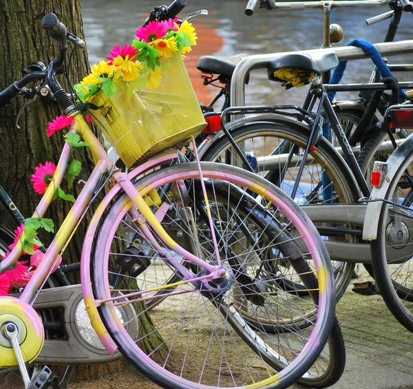 アムステルダムの自転車. — ストック写真