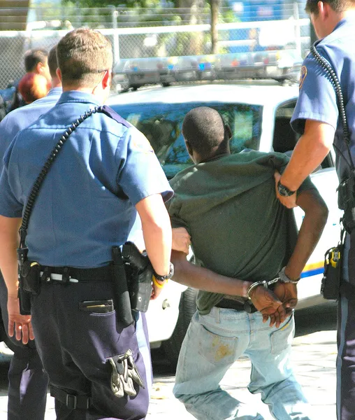 Hombre arrestado . — Foto de Stock