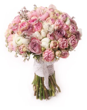 Gül çalılı düğün buketi, Ranunculus asiaticus
