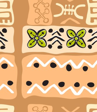 Afrika sorunsuz süsleme