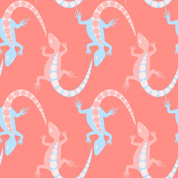 Lézard modèle sans couture — Image vectorielle