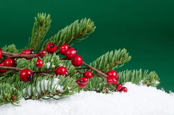 Navidad y Año Nuevo Frontera — Foto de Stock